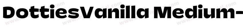 DottiesVanilla Medium字体转换